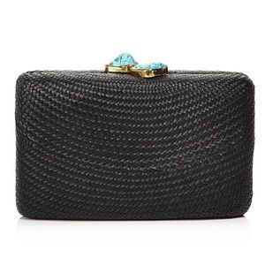 🖤👛🖤 Kayu Jen Large Stone Clutch👛